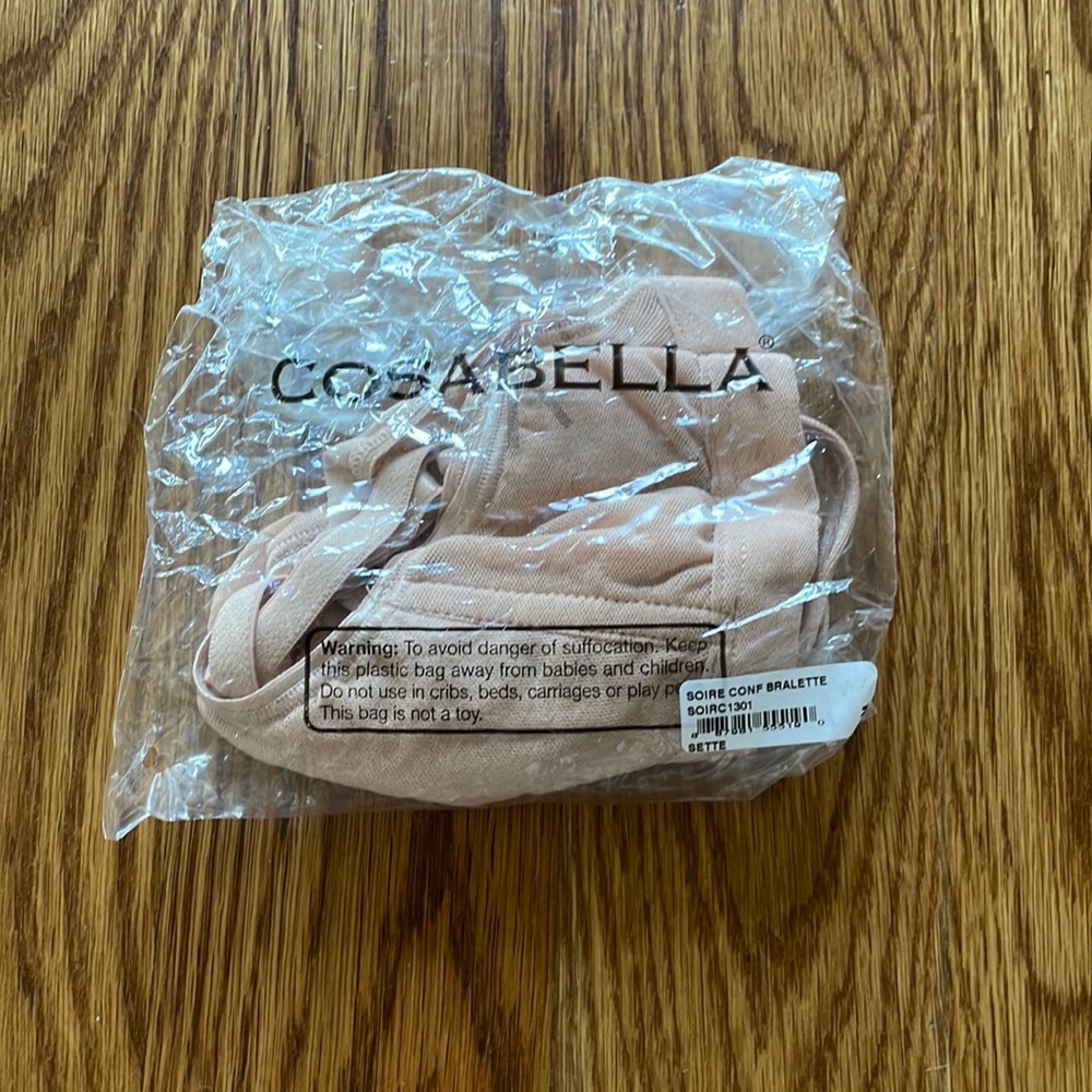 NEW WITH TAGS Cosabella Soire Mesh Bralette in Sette in Medium